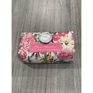 New Sealed Michel Design Works Shea Butter Soap Bar Rose Garden Scented D10
